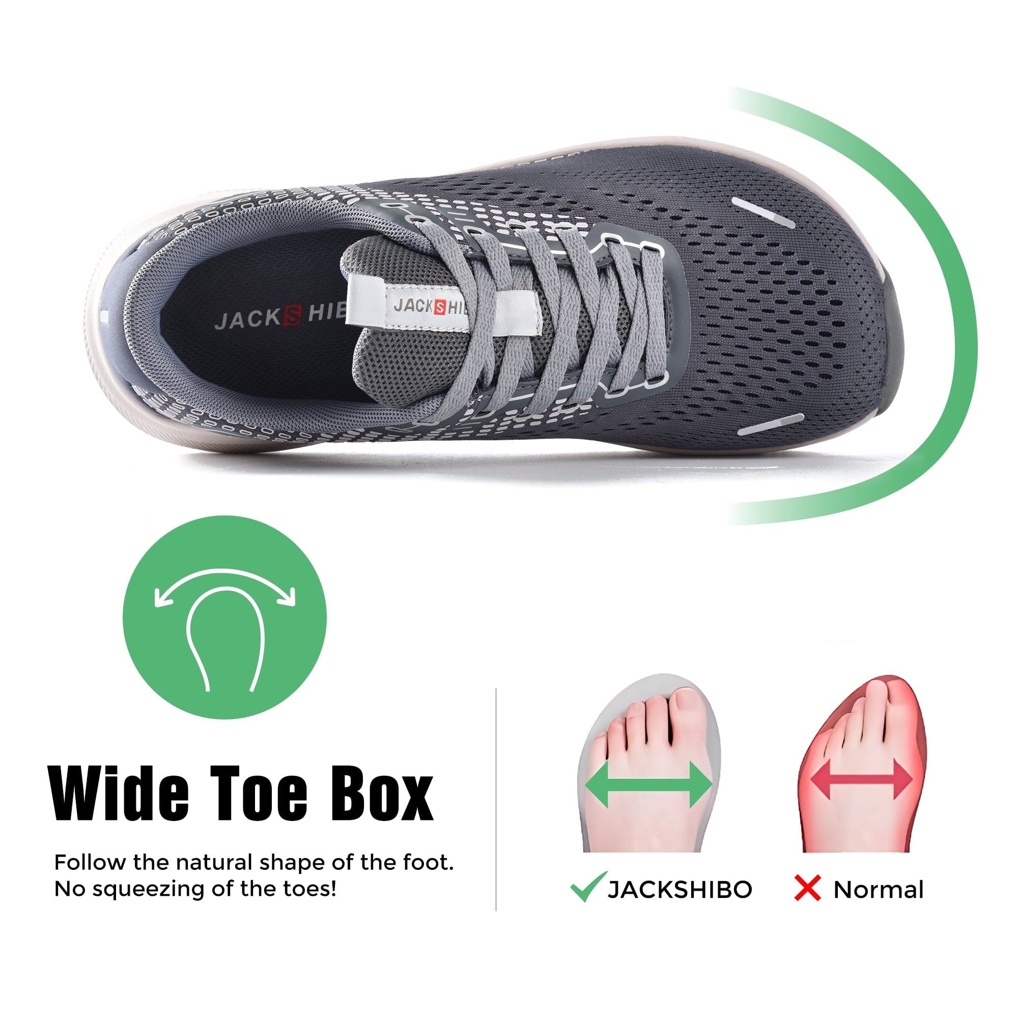 SUYSTEX Wide Toe Box Shoes Women Arch Support Wide Sneakers for Running Walking Athletic Running Orthopedic Plantar Fasciitis Workout with Thick Cushion Zero Drop Sole Width Shoes