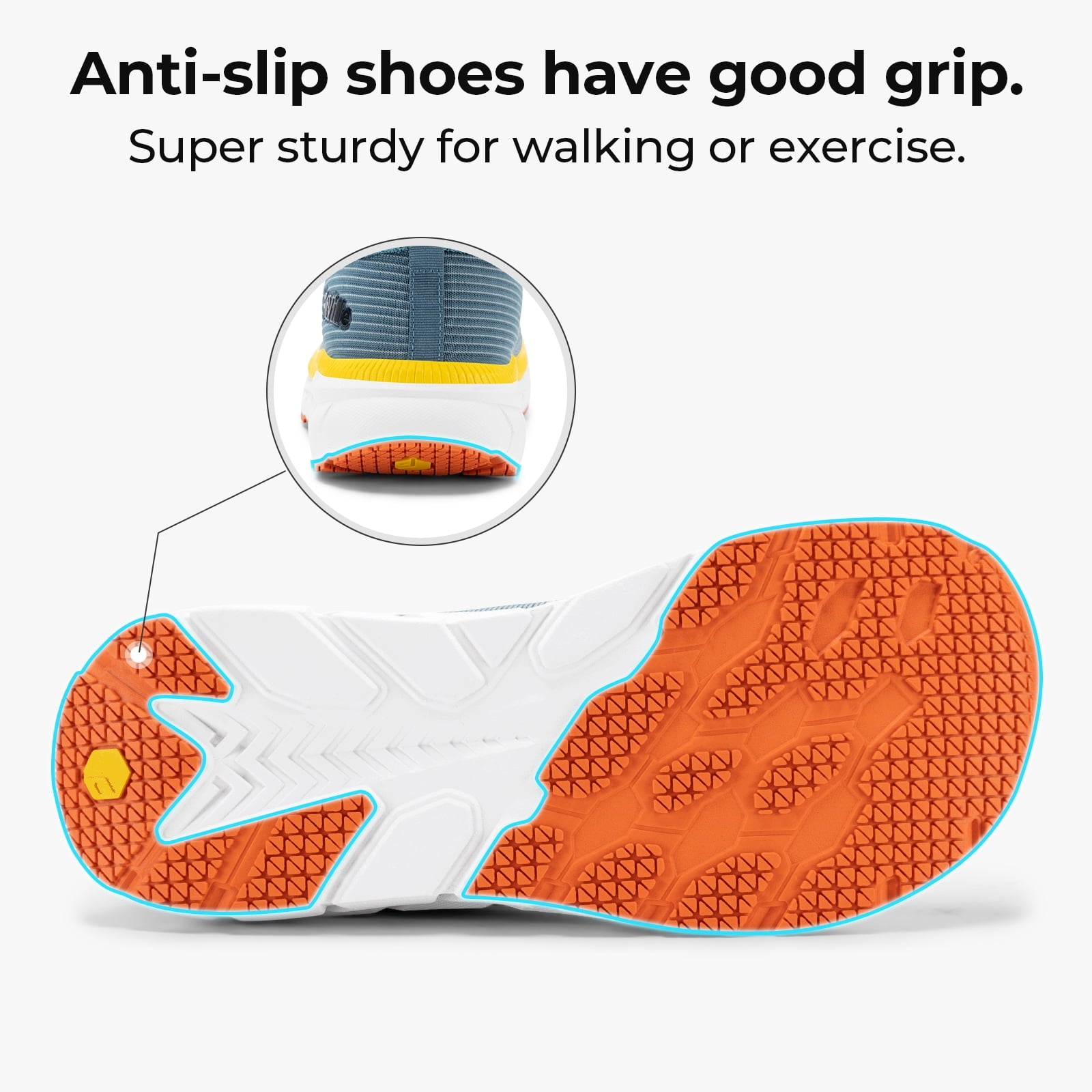 FitVille Lightweight Running Shoes for Men Wide Width Sneakers