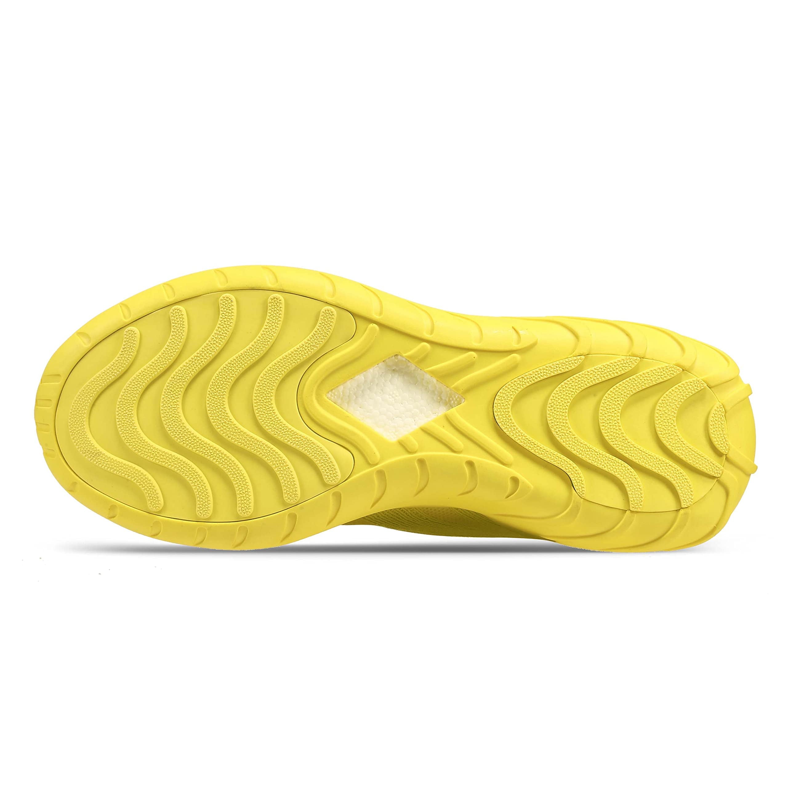 Soulsfeng Men's Slip Resistant Gym Shoes Road Running Shoes Tennis Shoes Wide Width Available/Yellow