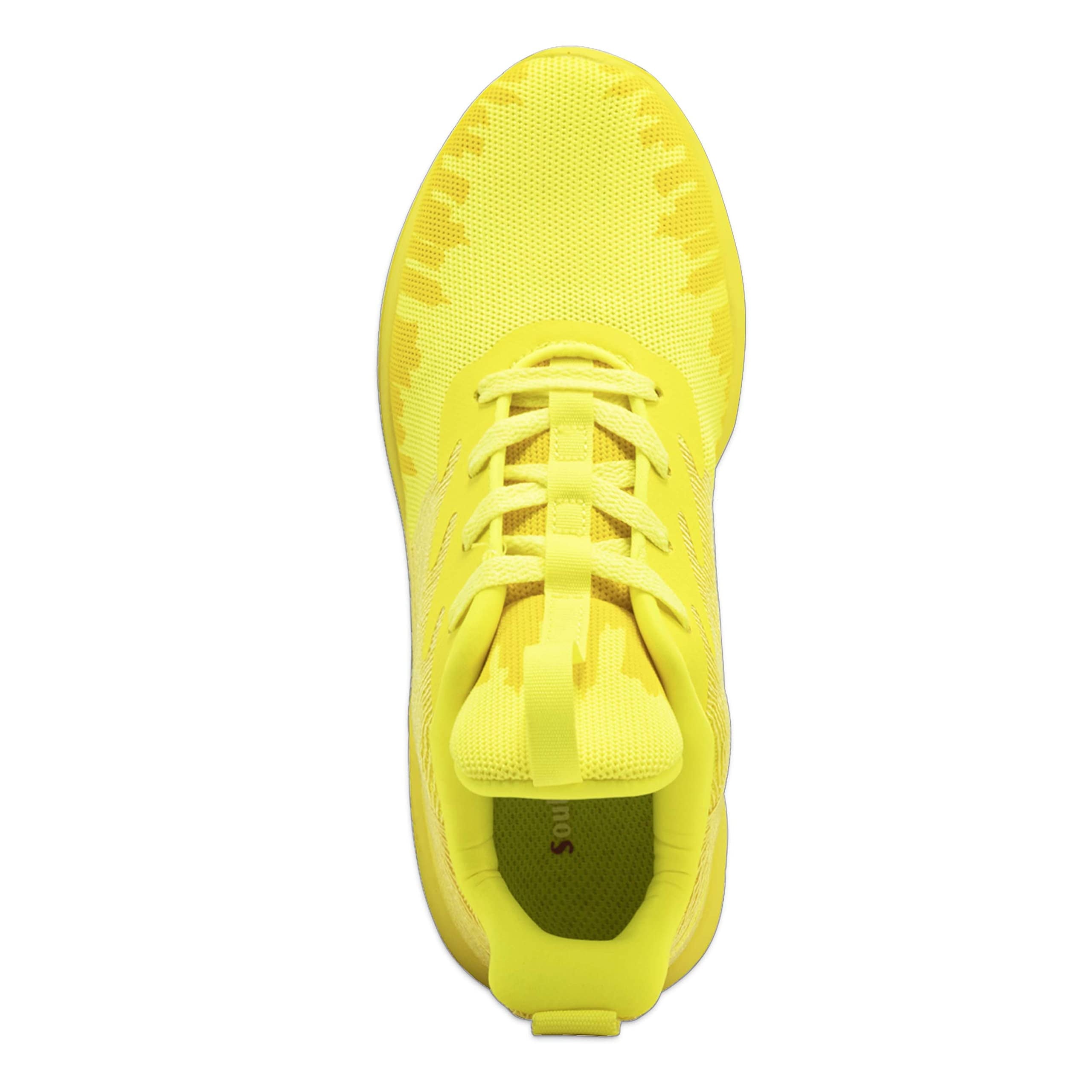 Soulsfeng Men's Slip Resistant Gym Shoes Road Running Shoes Tennis Shoes Wide Width Available/Yellow