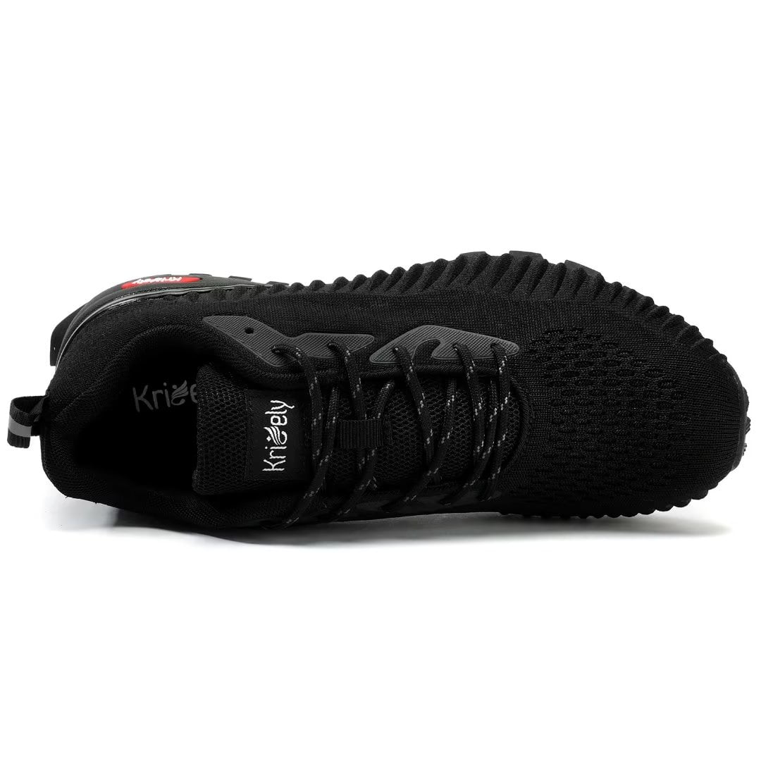 Kricely Men's Trail Running Shoes Fashion Hiking Sneakers  Camo Tennis Cross Training Shoe