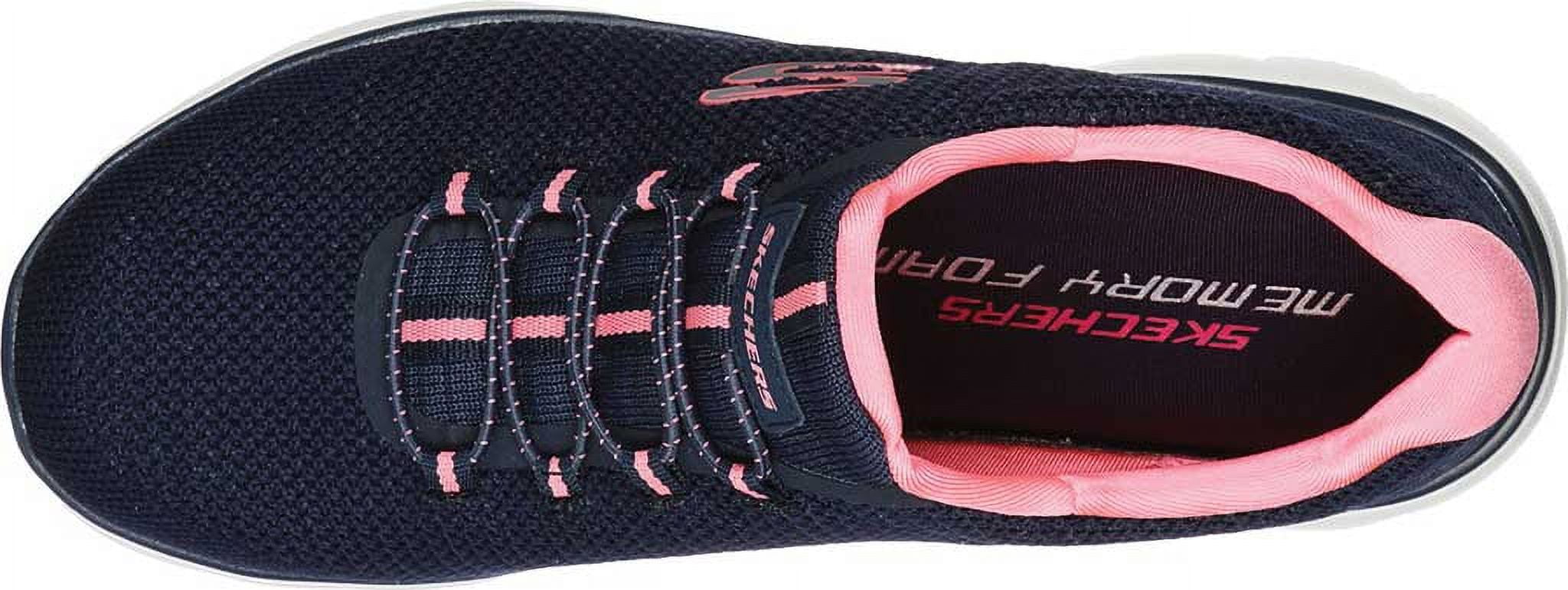 Skechers Women's SUMMITS-COOL CLASSIC Slip-On Athletic Sneaker, Wide Width Available