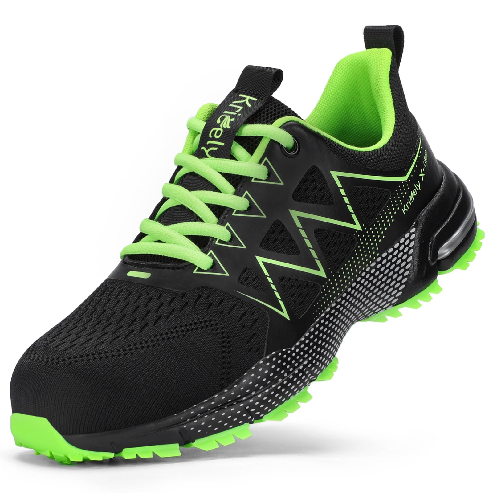 Kricely Men's Trail Running Shoes Tennis Shoe Non Slip