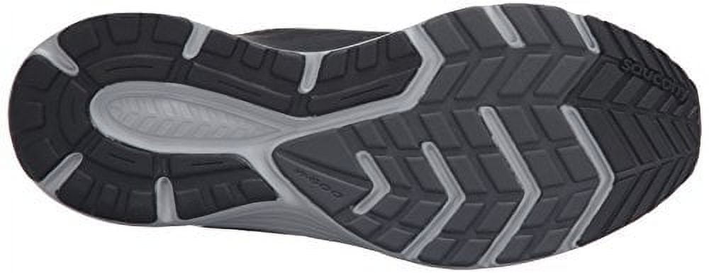 Saucony Men's Grid Seeker Running Shoe, Black/Grey, 10 M US