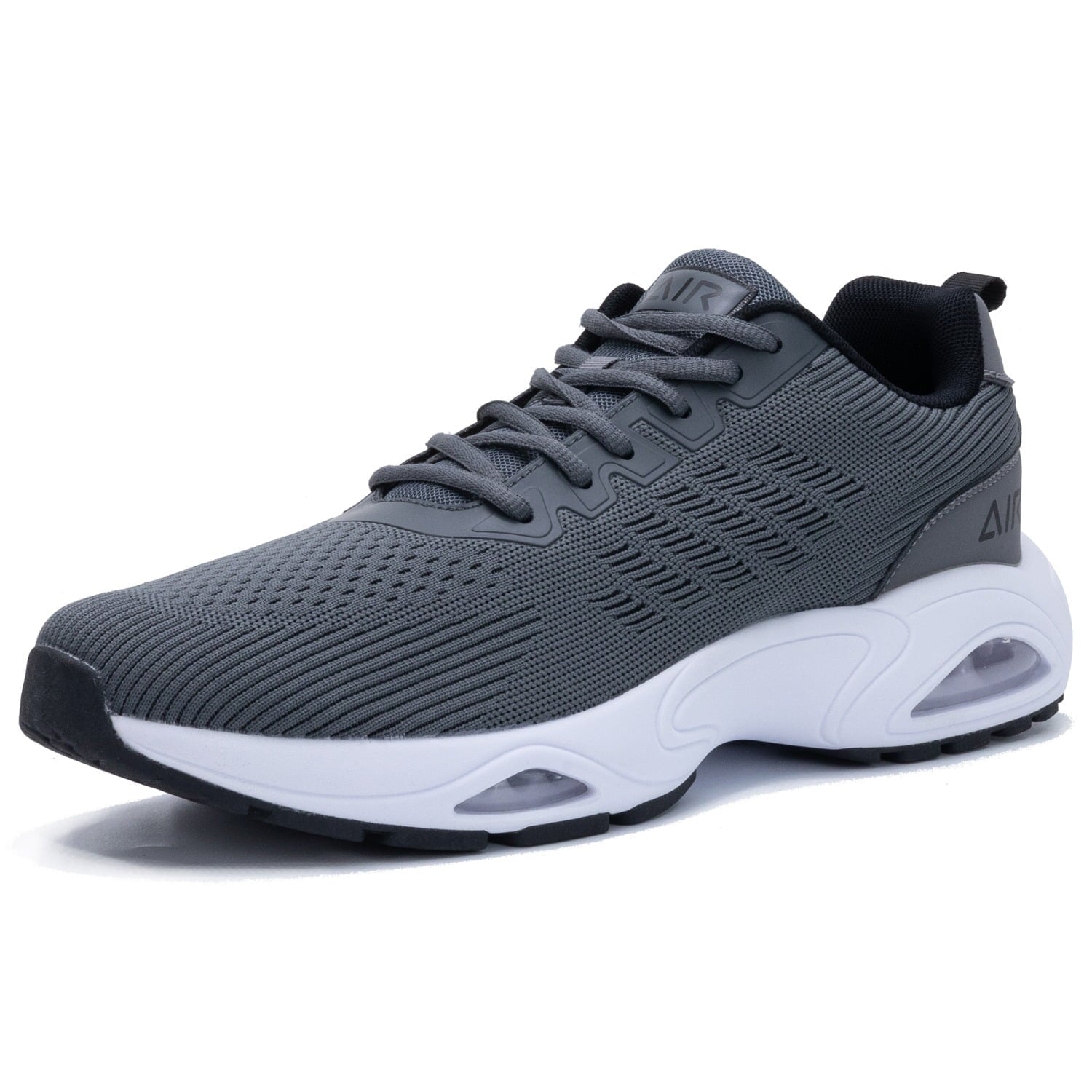 BROYON Men's Air Cushion Running Shoes Lightweight Breathable Walking Shoes Non Slip Fashion Sneakers Mesh Workout Casual Sports Shoes