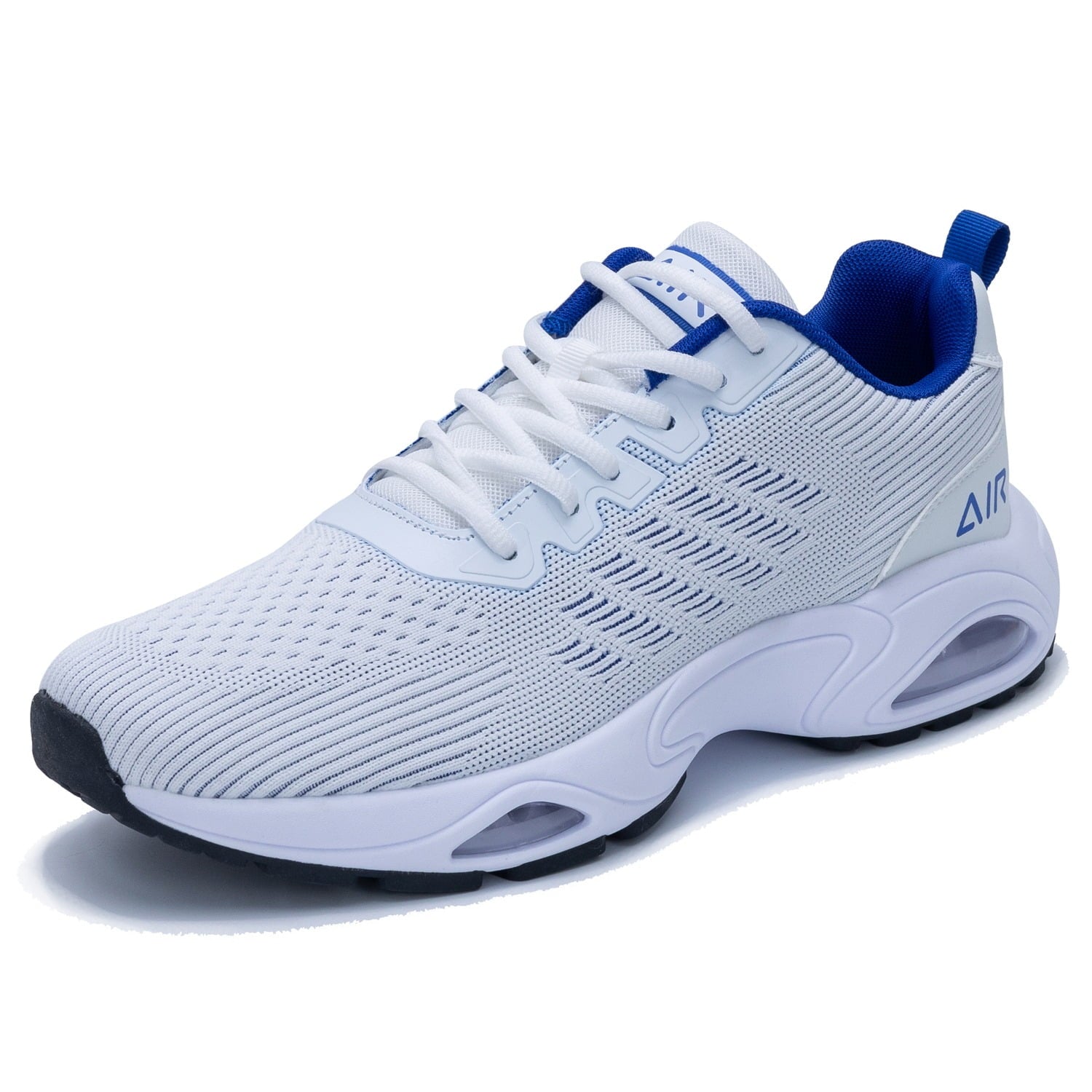 BROYON Men's Air Cushion Running Shoes Lightweight Breathable Walking Shoes Non Slip Fashion Sneakers Mesh Workout Casual Sports Shoes