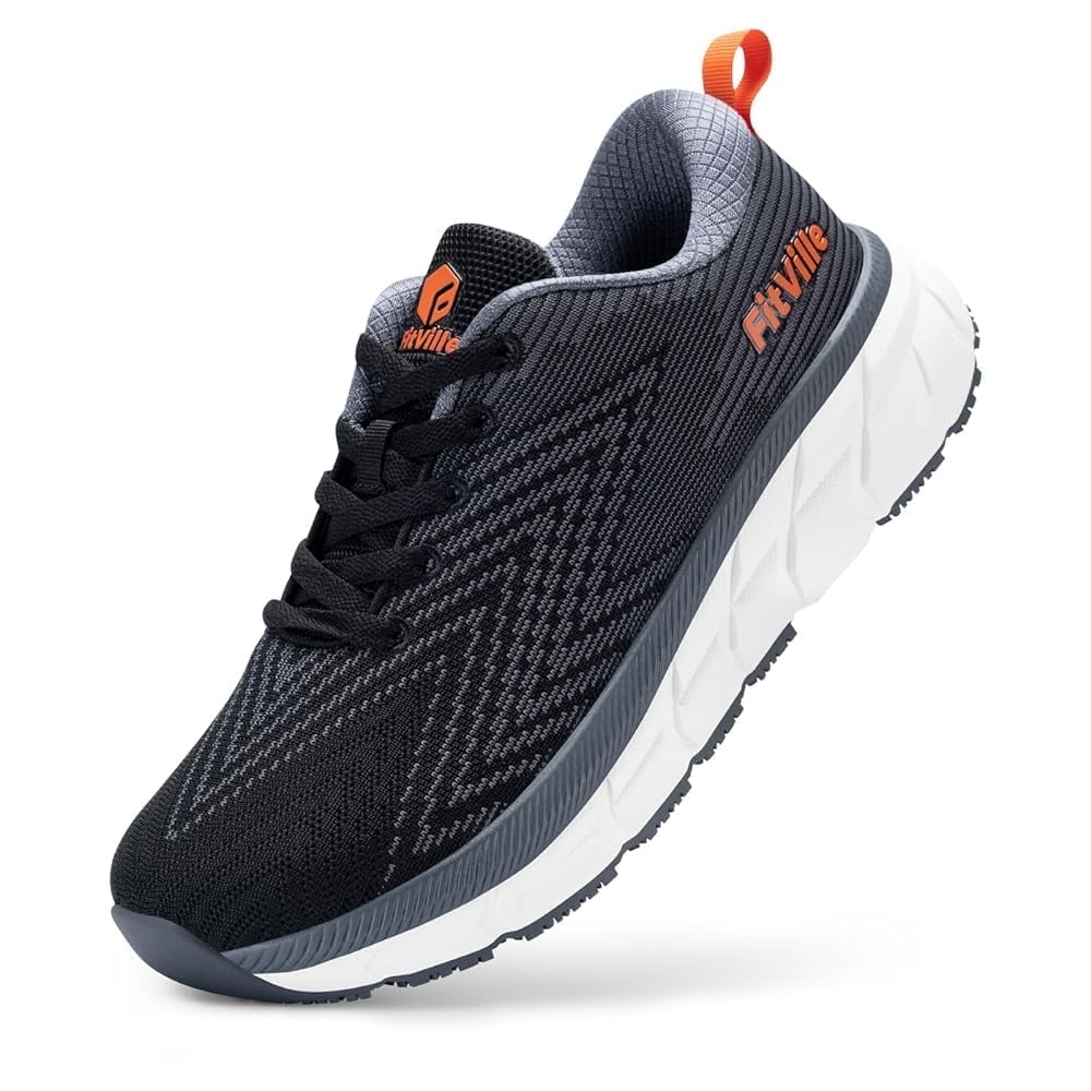 FitVille Lightweight Running Shoes for Men Wide Width Sneakers