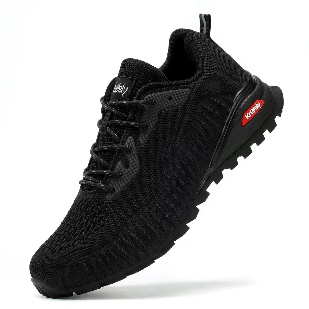 Kricely Men's Trail Running Shoes Fashion Hiking Sneakers  Camo Tennis Cross Training Shoe