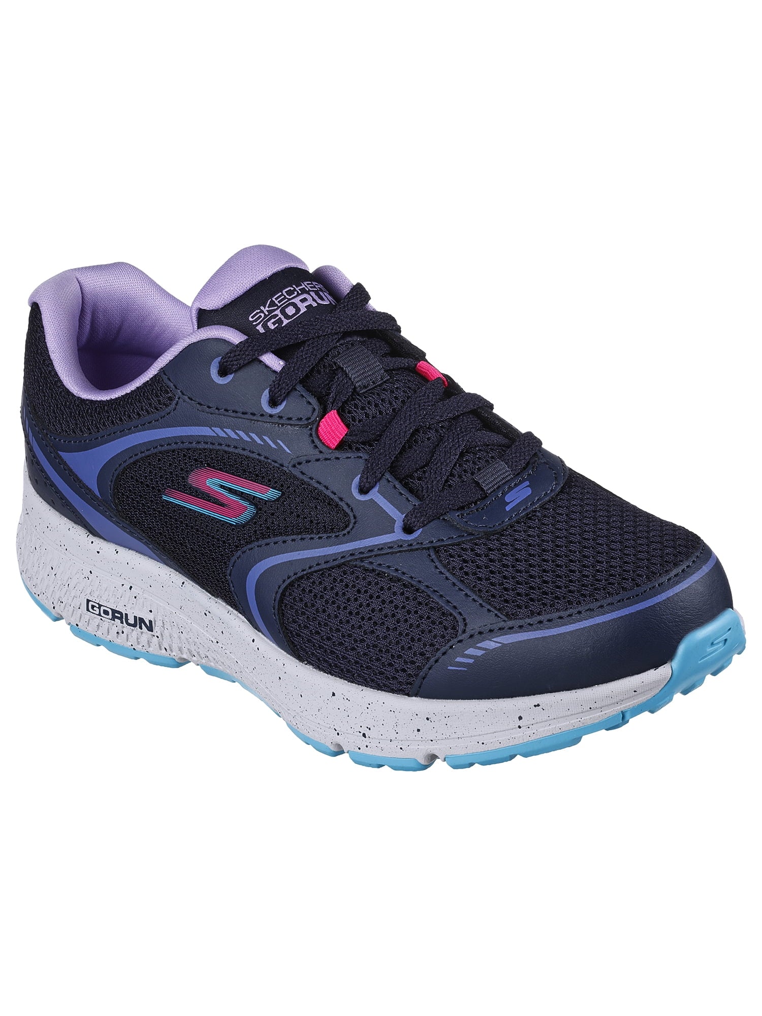 Skechers Women's GO RUN CONSISTENT - Vivid Horizon Lace-Up Running Sneaker (Wide Width Available)