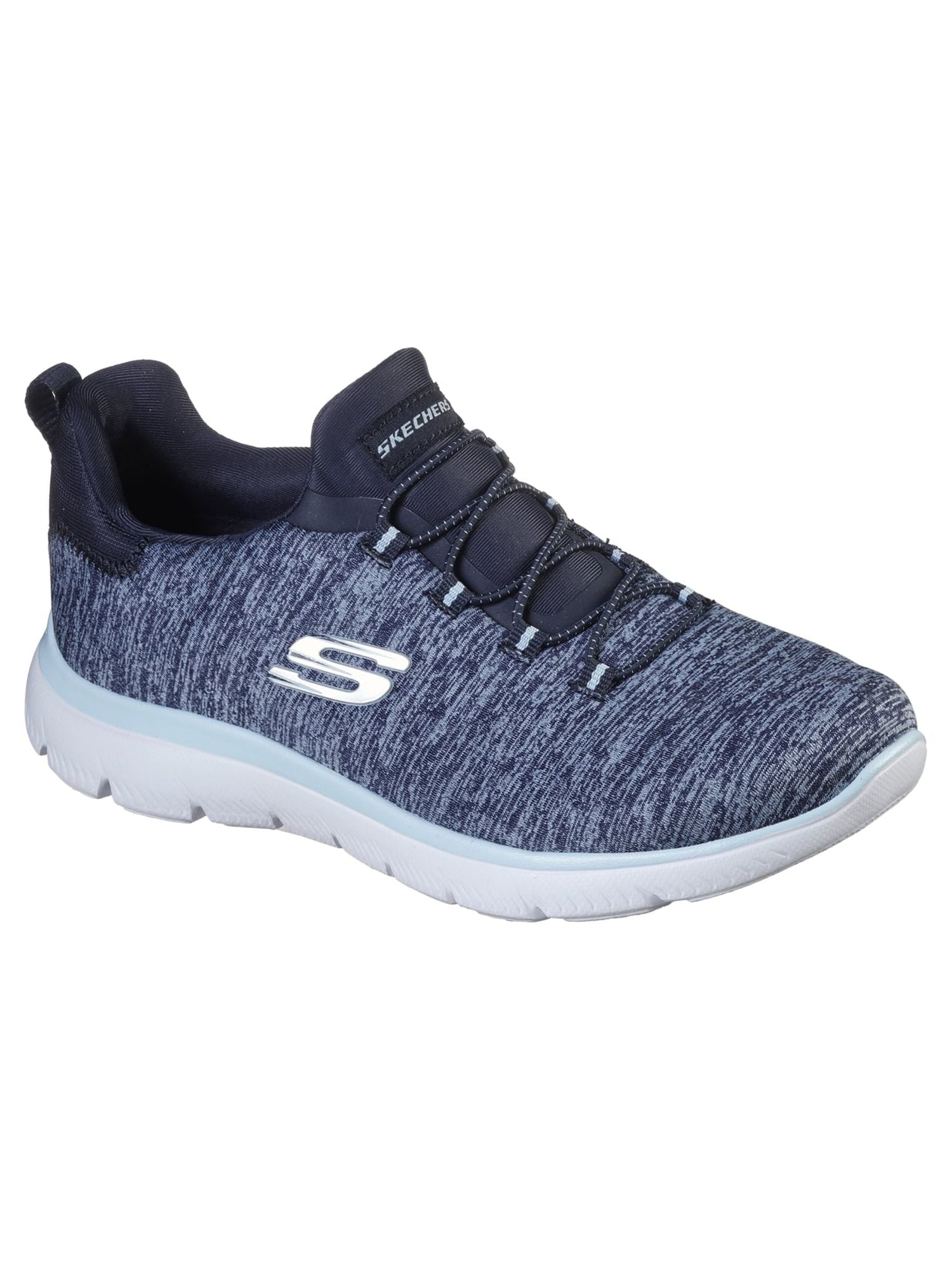 Skechers Women's SUMMITS-COOL CLASSIC Slip-On Athletic Sneaker, Wide Width Available