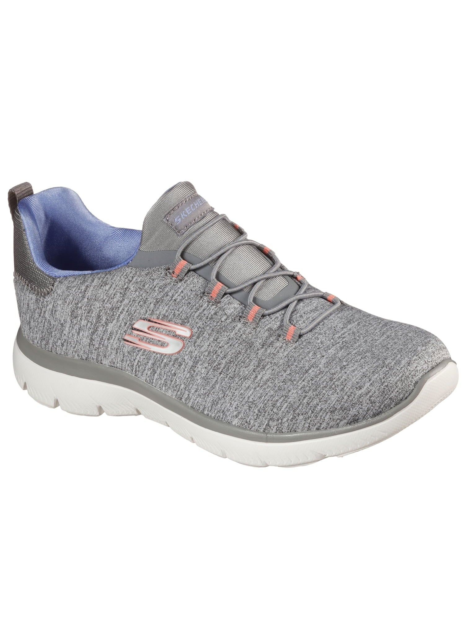 Skechers Women's SUMMITS-COOL CLASSIC Slip-On Athletic Sneaker, Wide Width Available