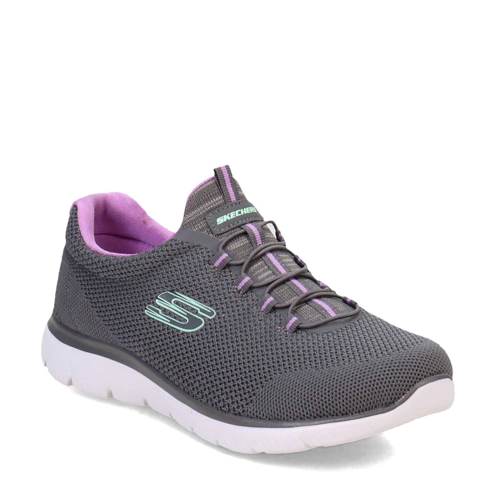 Skechers Women's SUMMITS-COOL CLASSIC Slip-On Athletic Sneaker, Wide Width Available