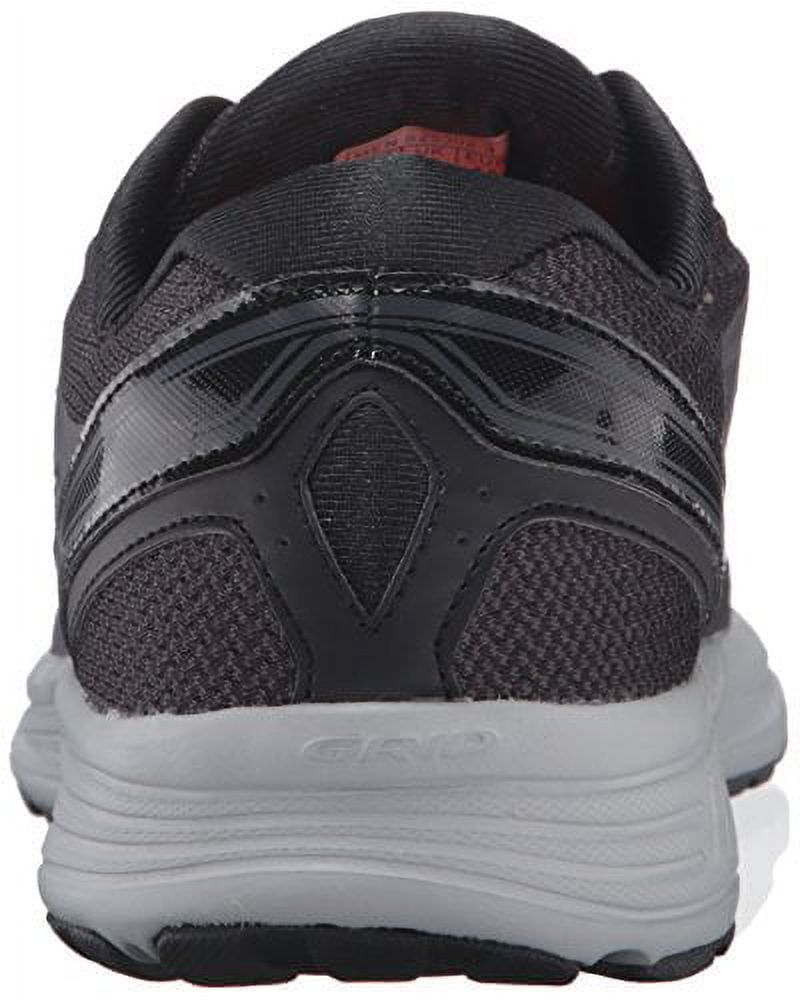 Saucony Men's Grid Seeker Running Shoe, Black/Grey, 10 M US