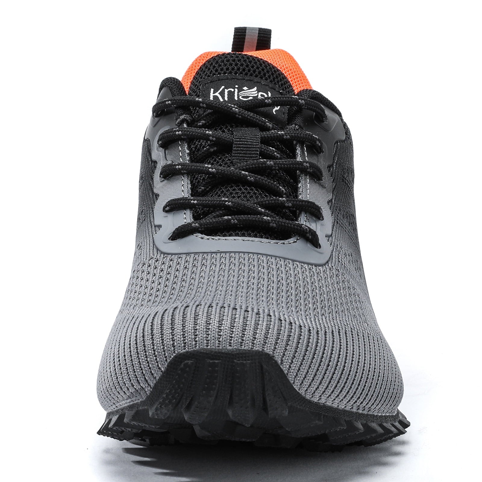 Kricely Men's Trail Running Shoes Fashion Walking Hiking Sneakers for Men Tennis Cross Training Shoe Outdoor Snearker Mens Casual Workout Footwear Grey Size 10.5